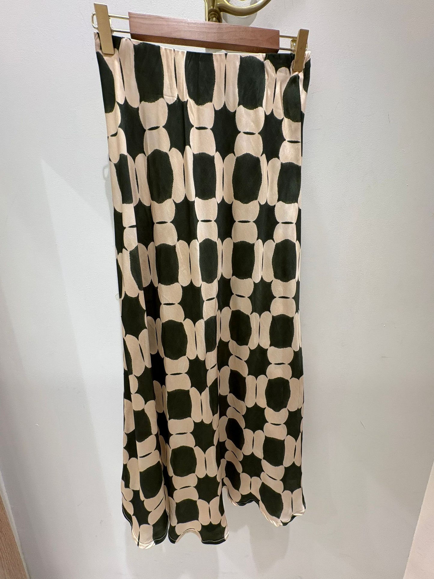 FALDA NIRVANA VERDE CAQUI