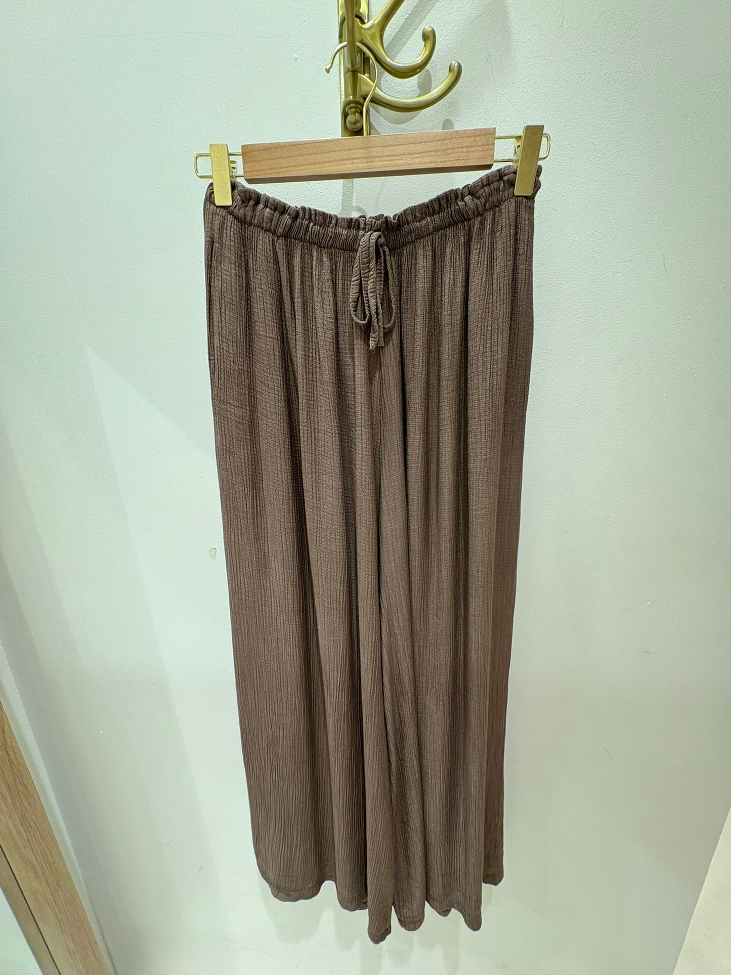 PANTALÓN BAMBULA MARRÓN