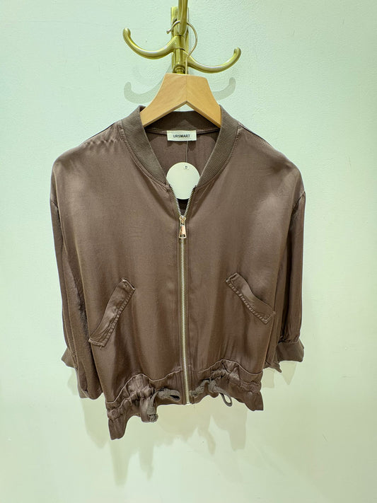 CHAQUETA BOMBER LISA MARRÓN