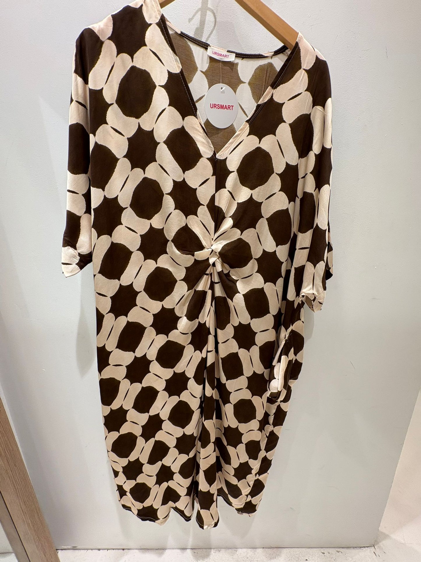 VESTIDO NIRVANA MARRON